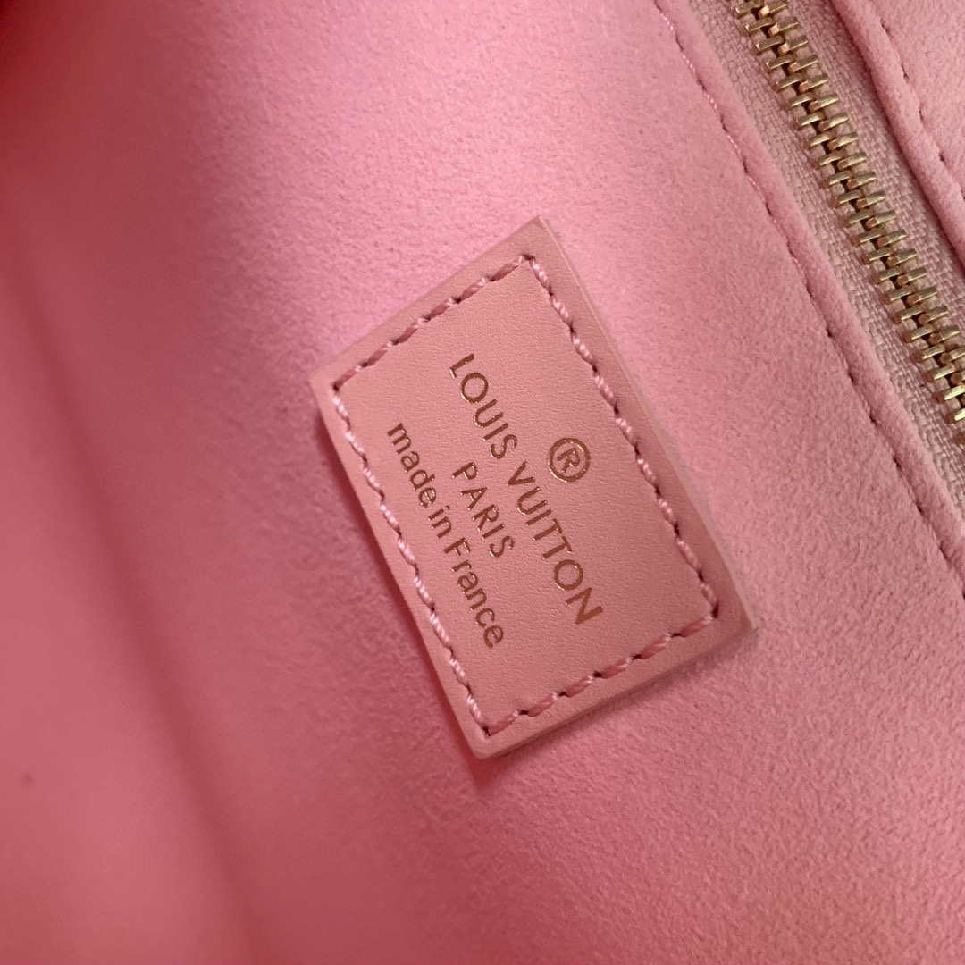 LV M47135 Louis Vuitton Onthego Pm Bag M45779 leather Pink - Default Title - View 8