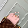 LV M47136 Louis Vuitton Speedy Bandouliere 20 Handbag Opal Pink - Default Title - View 1