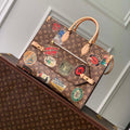 LV M47147 Louis Vuitton OnTheGo Voyage Tote Bag Monogram Canvas - Default Title - View 1
