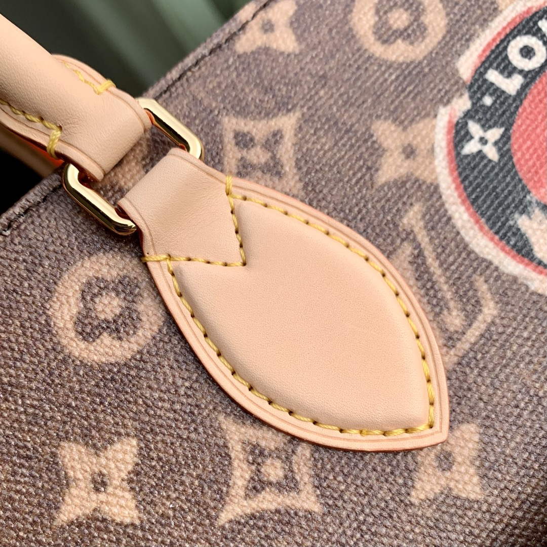 LV M47147 Louis Vuitton OnTheGo Voyage Tote Bag Monogram Canvas - Default Title - View 6