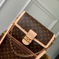 LV M47149 Louis Vuitton Dauphine Soft GM Monogram Canvas Bag - Default Title - View 1
