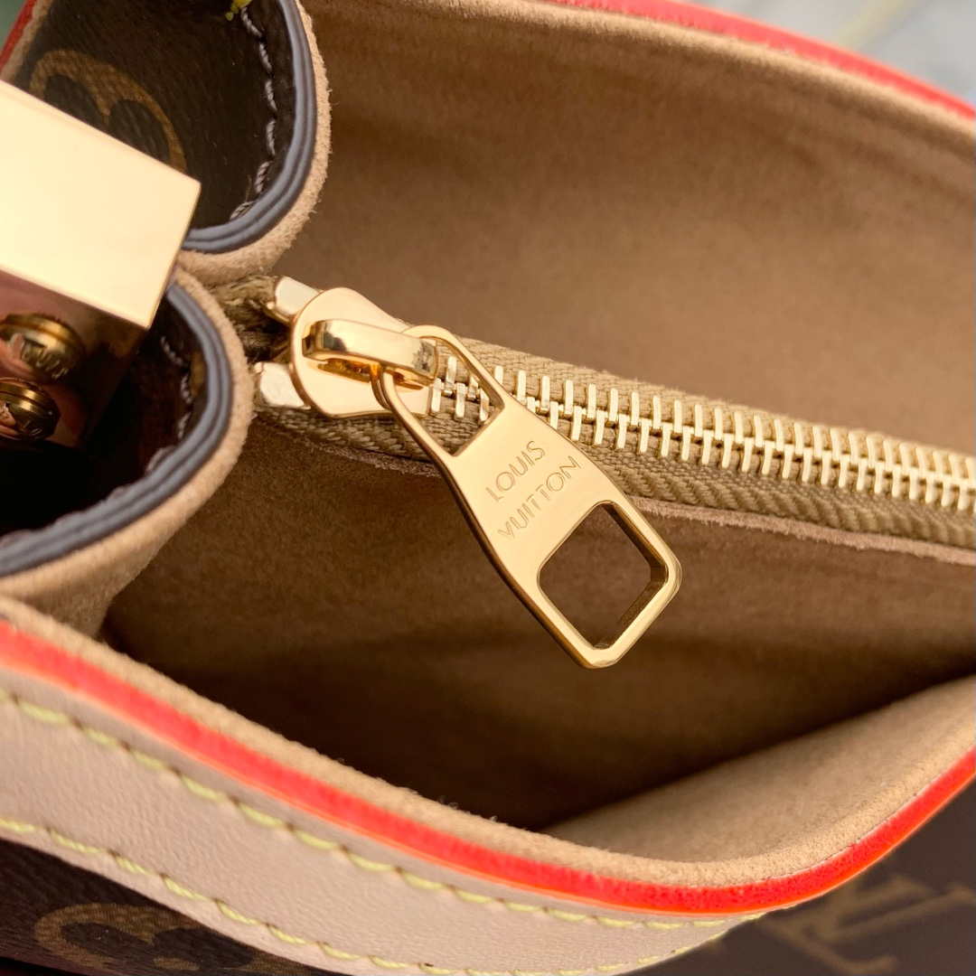 LV M47149 Louis Vuitton Dauphine Soft GM Monogram Canvas Bag - Default Title - View 7