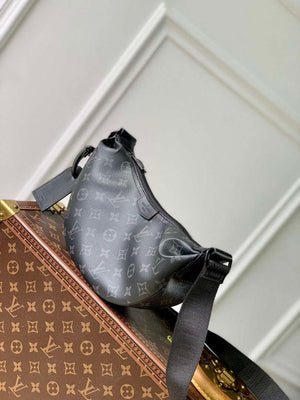 LV M47158 Louis Vuitton Hamac Bag PM Bag Black - Default Title - View 2