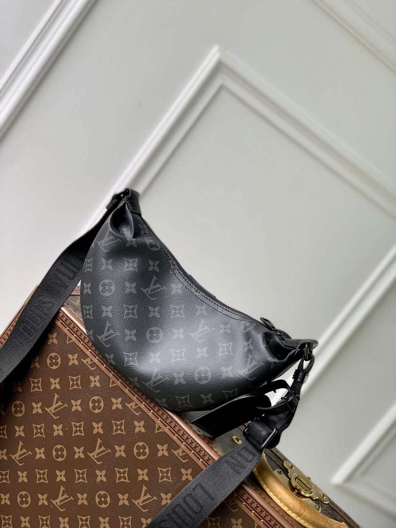 LV M47158 Louis Vuitton Hamac Bag PM Bag Black