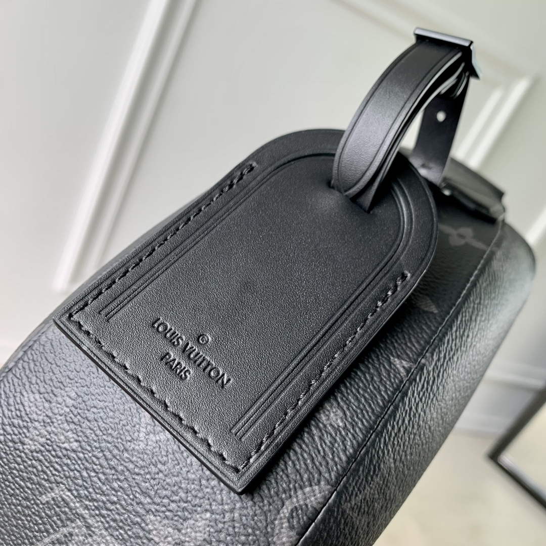 LV M47158 Louis Vuitton Hamac Bag PM Bag Black - Default Title - View 7
