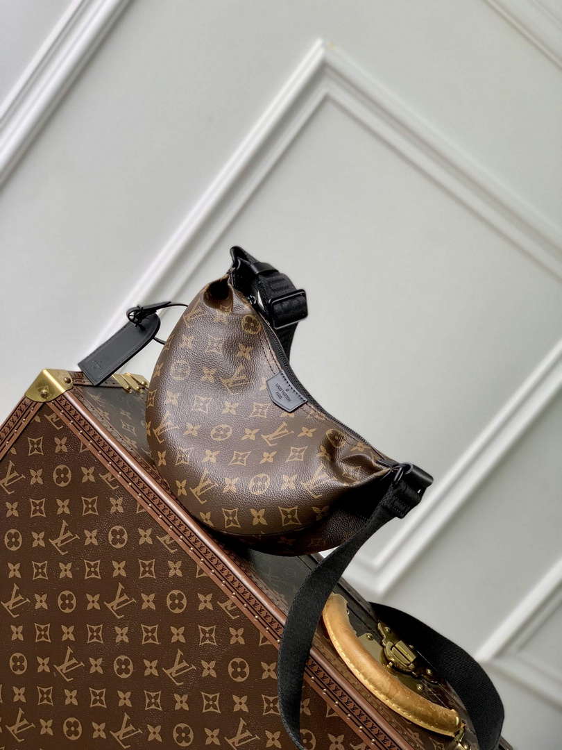 LV M47158 Louis Vuitton Hamac Bag PM Bag Bronw - Default Title - View 2