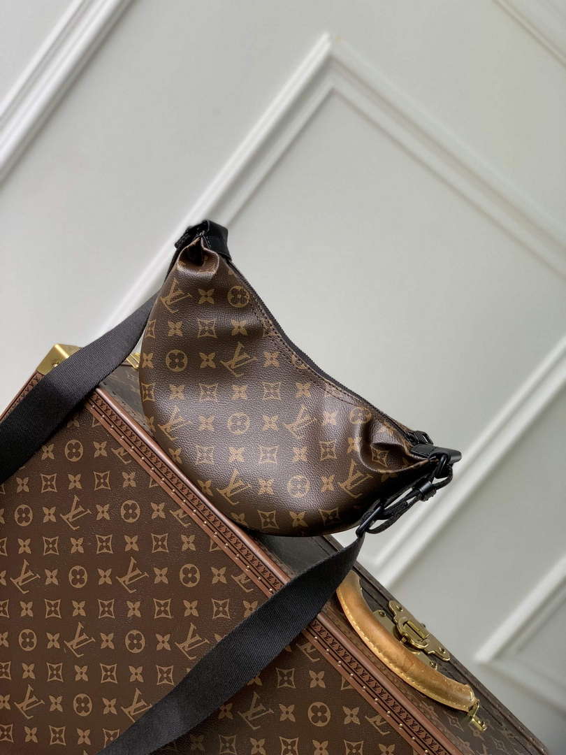 LV M47158 Louis Vuitton Hamac Bag PM Bag Bronw
