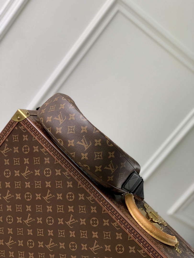 LV M47158 Louis Vuitton Hamac Bag PM Bag Bronw - Default Title - View 4