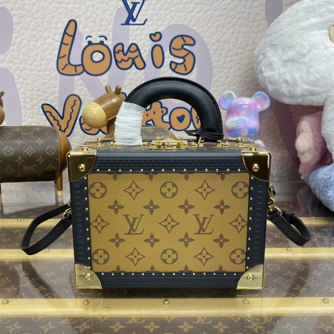 LV M47164 Louis Vuitton Petite Valise Monogram Reverse - Default Title - View 2