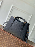 LV M47185 Louis Vuitton Babylone Tote MM Bag Black