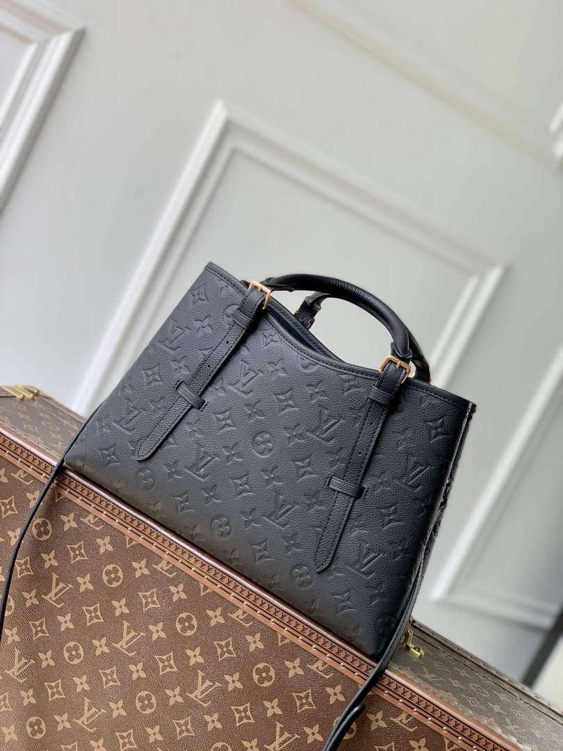 LV M47185 Louis Vuitton Babylone Tote MM Bag Black