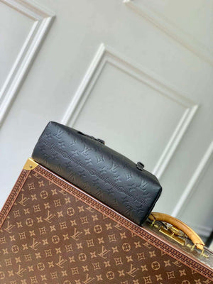 LV M47185 Louis Vuitton Babylone Tote MM Bag Black - Default Title - View 4