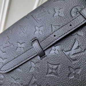 LV M47185 Louis Vuitton Babylone Tote MM Bag Black - Default Title - View 6