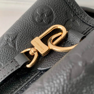 LV M47185 Louis Vuitton Babylone Tote MM Bag Black - Default Title - View 7