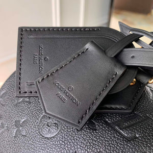 LV M47186 Louis Vuitton Speedy Soft 30 Handbag Black - Default Title - View 5