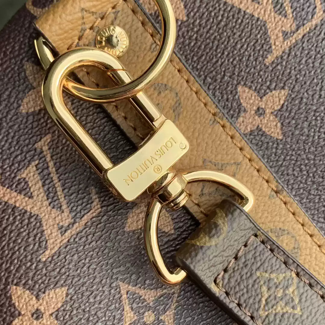 LV M47211 Louis Vuitton Keepall Bandouliere  Travel Bag Monogram Giant and Monogram Reverse - Default Title - View 5