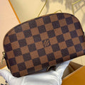 LV M47353 Louis Vuitton Cosmetic Pouch MM Damier ebene - Default Title - View 1