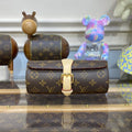 LV M47530 Louis Vuitton 3 Watch Case Monogram Canvas - Default Title - View 1