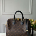 LV M48285 Louis Vuitton Speedy Bandouliere 25 Bag Monogram Canvas M41113 Black - Voguebags