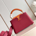 LV M48865 Louis Vuitton Capucines BB Bag Stitched ostrich leather - Default Title - View 1