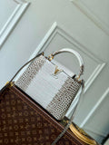 LV M48865 Louis Vuitton Capucines BB Handbag Himalayas