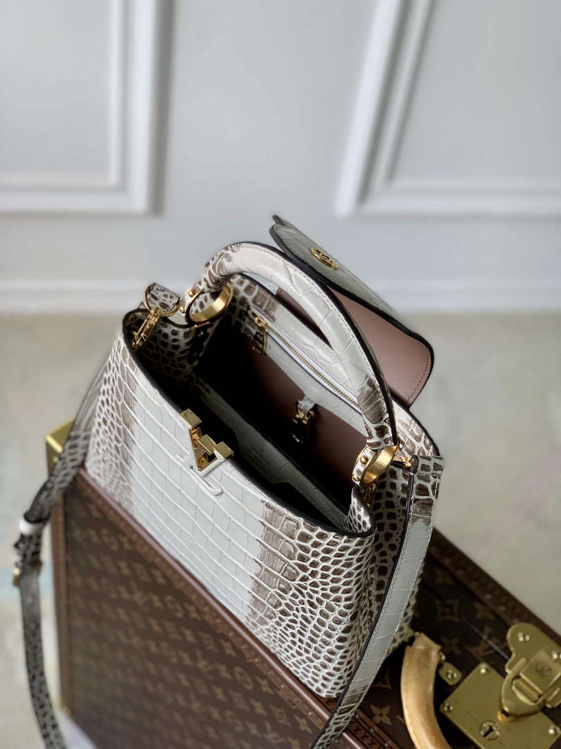 LV M48865 Louis Vuitton Capucines BB Handbag Himalayas