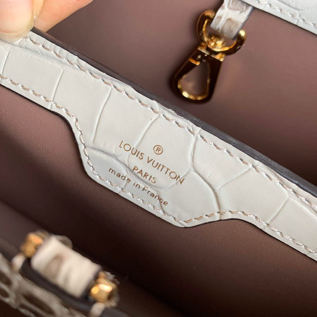 LV M48865 Louis Vuitton Capucines BB Handbag Himalayas