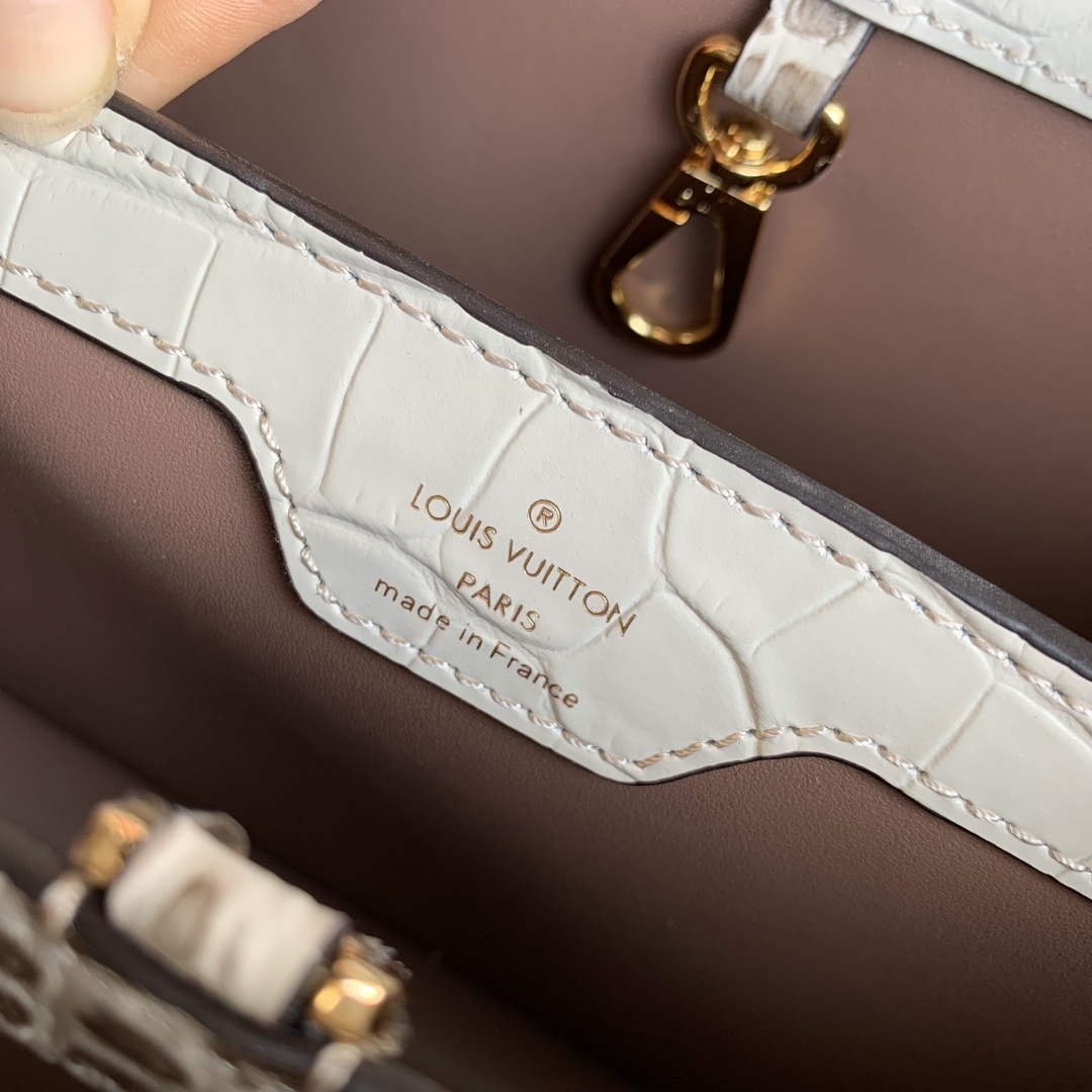 LV M48865 Louis Vuitton Capucines BB Handbag Himalayas - Default Title - View 6