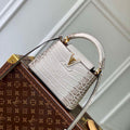 LV M48865 Louis Vuitton Capucines Mini Handbag Himalayas - Default Title - View 1