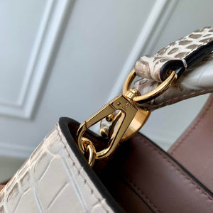 LV M48865 Louis Vuitton Capucines Mini Handbag Himalayas - Default Title - View 7