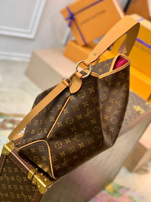 LV M50157 LouisVuitton Delightful MM Monogram Plum - Default Title - View 2