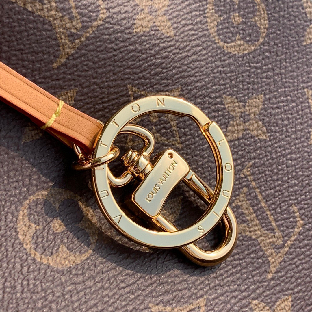 LV M50157 LouisVuitton Delightful MM Monogram Plum - Default Title - View 5