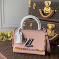 LV M50283 Louis Vuitton Twist MM Bag Pink - Voguebags