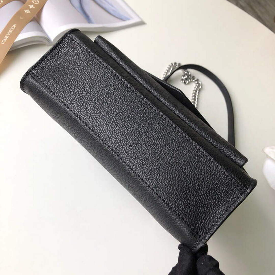 LV M51418 Louis Vuitton Mylockme Chain Bag Black - Default Title - View 7
