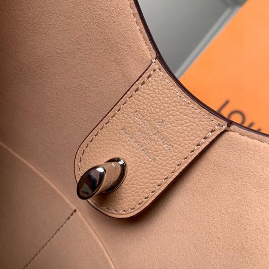 LV M44330  Louis Vuitton Lockme Hobo Soft calfskin M52776 Bag Apricot - luxibagsmall