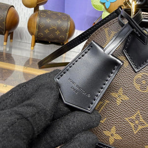 LV M53152 Louis Vuitton Alma BB Monogram N41221 Bag with Black - Default Title - View 6