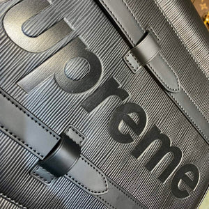 LV M53413 Louis Vuitton LV x Supreme Backpack Black - Default Title - View 5