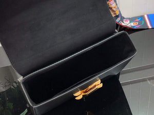 LV M53754 Louis Vuitton Twist MM Epi Grained Cowhide Leather Black - Default Title - View 8