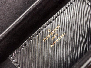 LV M53754 Louis Vuitton Twist MM Epi Grained Cowhide Leather Black - Default Title - View 9