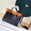 LV M53823 Louis Vuitton M55302 on My Side High end Leathers Tote Bag Black