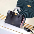 LV M53826 Louis Vuitton M53825 on My Side High end Leathers Tote bag Black