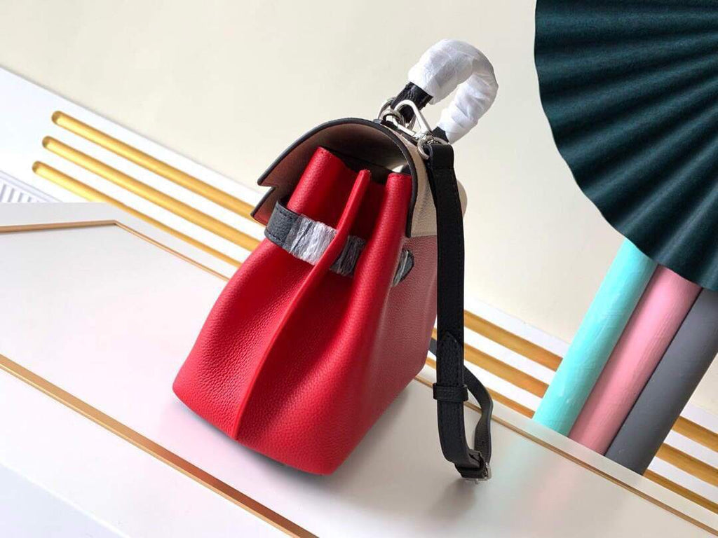 LV M53950 Louis Vuitton Lockme Ever BB Handbag M56645 Red