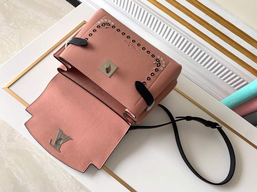 LV M53950 Louis Vuitton Lockme Ever BB Handbag M56645 Pink