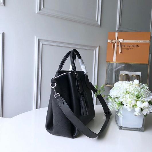 LV M55029 Louis Vuitton Haumea Mahina Bag M55031 Magnolia Black