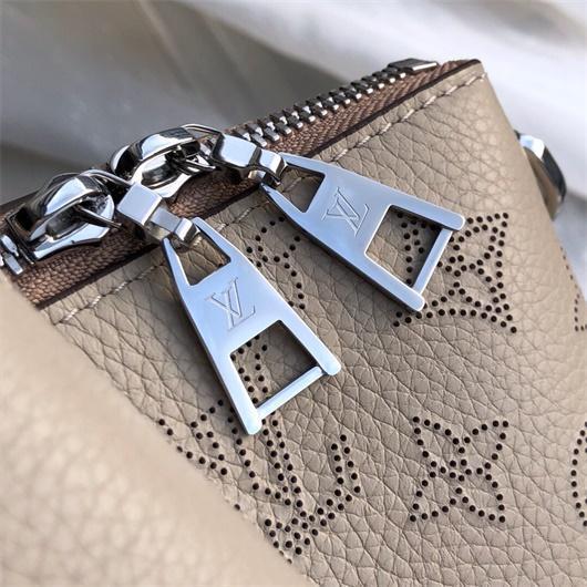 LV M55031 Louis Vuitton Haumea Mahina Bag Magnolia M55030 Gray