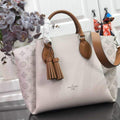 LV M55553 Louis Vuitton Haumea Mahina Bag M55031 Brume Grey - luxibagsmall