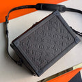 LV M55700 Louis Vuitton Soft Trunk Bag Black - Default Title - View 1