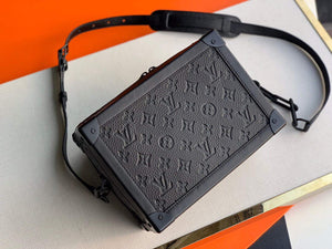 LV M55700 Louis Vuitton Soft Trunk Bag Black - Default Title - View 1