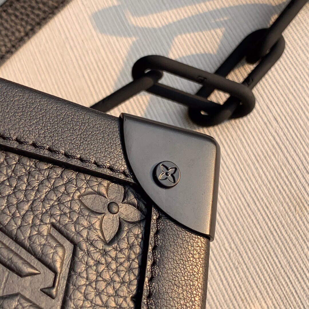 LV M55700 Louis Vuitton Soft Trunk Bag Black - Default Title - View 6