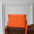 LV M55700 Louis Vuitton Soft Trunk Bag Orange - Default Title - View 1